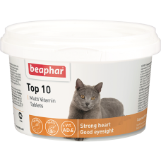 Beaphar Кормовая добавка Top 10 для кошек, 180 табл.